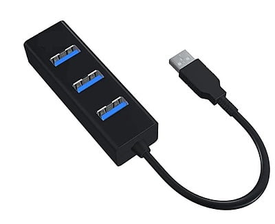 AD NET Power of Speed AD-816 4 Port USB HUB with Switch USB 2.0 High-Speed 480 MBPS