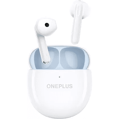OnePlus Nord Buds CE Truly Wireless Bluetooth Headset E506A  (Moonlight White)