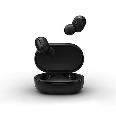 Redmi Earbuds S Bluetooth Truly Wireless in Ear Earbuds with Mic, Gaming Mode (Black)