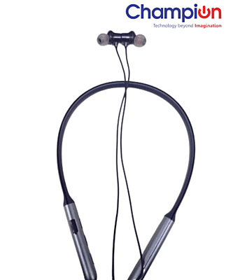 Champion Roundband Headset Neckband Bluetooth Headphones Wireless Sport Stereo
