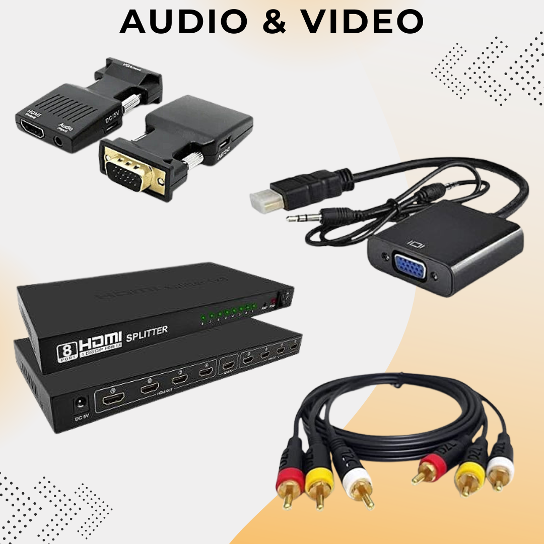 Audio & Video: The Heart of Modern Entertainment and Communication ...