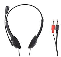 Adnet AD-301 Multimedia Headset with Microphone Black