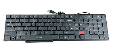 Adnet AD 510 Wired USB Laptop Keyboard (Black)