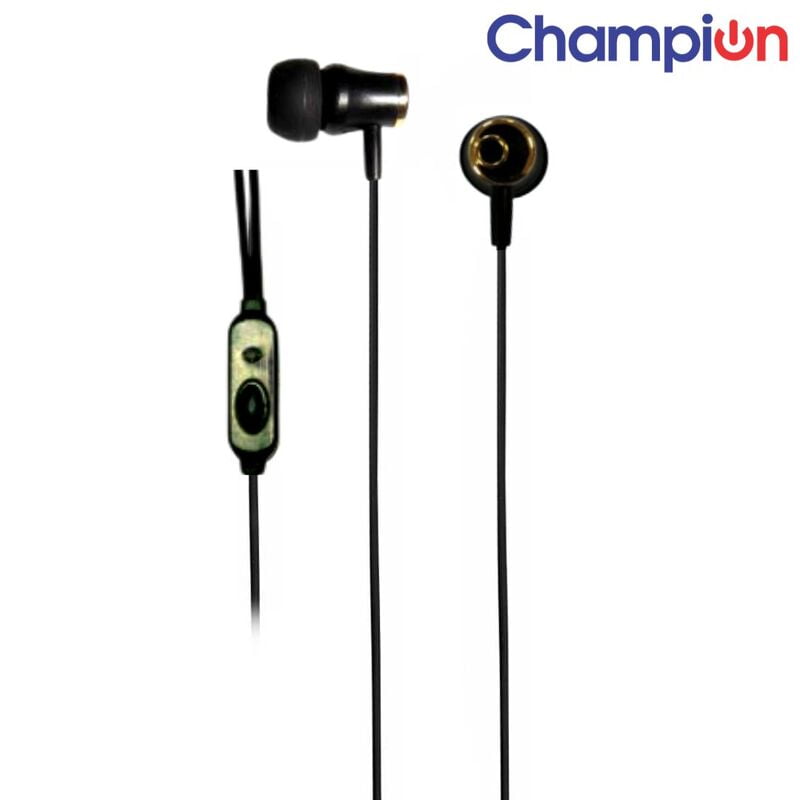 Champion Earbud Basic CHAMP401 (Black)