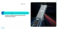 Portronics Mport 11C 11-in-1 Multiport USB Type C HUB with Type C Charging, 100MBPS Speed SD Card, VGA Port, 100W Max Output for MacBook Pro Portronics Mport 11C 11-in-1 Multiport USB Type C HUB with Type C Charging, 100MBPS Speed SD Card, VGA Port, 100W Max Output for MacBook Pro