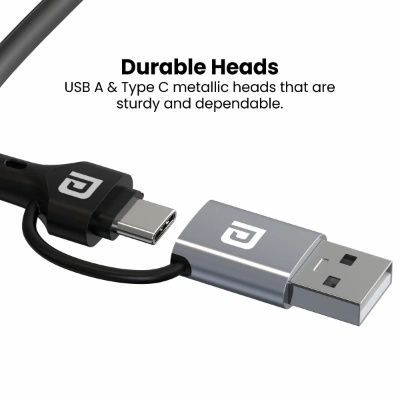 Portronics Mport 7 USB Hub (7-in-1) with dual USB & Type-C heads offers up to 5 Gbps transfer speed. It includes 1 USB 3.0 and 6 USB 2.0 ports, ideal for laptops, MacBooks, and PCs (Grey). Portronics Mport 7 USB Hub (7-in-1) with dual USB & Type-C heads offers up to 5 Gbps transfer speed. It includes 1 USB 3.0 and 6 USB 2.0 ports, ideal for laptops, MacBooks, and PCs (Grey).