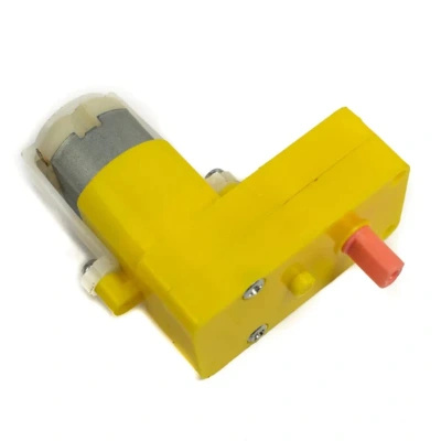 12V 150 RPM BO Motor | L Shape Single Brushless Motor, 50mA Current, Low Power Consumption