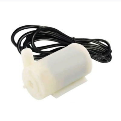 5 HP 12V DC Gear Motor | Single Phase, Plastic Body, Standard Head, White, High Power Motor for Machinery & Industrial Use