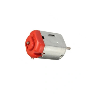 12V DC Toy Motor | 10000 RPM, 5W Power, Electric Red Base, Standard Size, High Speed, Low Current, 500mA, Small Electric Motor