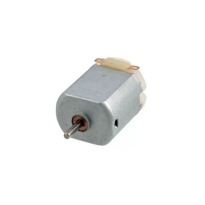 12V Electric DC Toy Motor | 5W Power, Standard Size, White Base for Toys, Robotics & DIY Projects