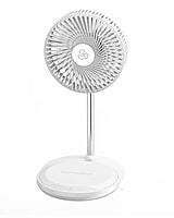 NEW design 2 in 1 table usb mini fans phone stand with fast wireless charger for mobile phone