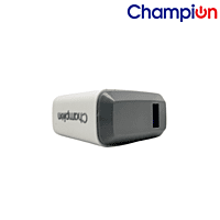 Champion 2.4 Amp Charger Single USB Port (Black)