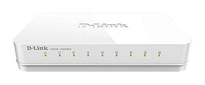 D-Link DGS-1008A 8-Port Gigabit Easy Desktop Switch