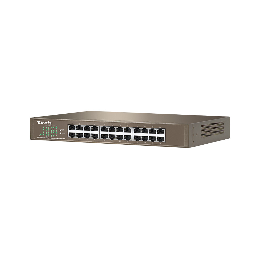 Tenda TEG1024D 24 Port 10/100/1000 Mbps Gigabit Switch Tenda TEG1024D 24 Port 10/100/1000 Mbps Gigabit Switch
