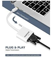 Mini DisplayPort to VGA, Mini DP Display Port to VGA