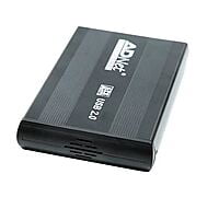 ADNET 2IN1 USB 2.0 SATA 2.5"/ 3.5" AD 992 DUAL EXTERNAL SATA HARD DISK DRIVE HDD CASE