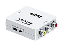 HDMI2AV Up Scaler 1080P HDMI to AV Composite Video Audio Converter Adapter