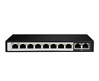 D-Link DGS-F1010P-E 8 Port Unmanaged Gigabit POE Switch