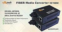 Syrotech 10/100/1000 Dual Fiber Media Converter 20KM