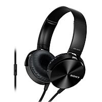 Sony MDR-XB450AP On-Ear Extra BASS Headphones with Mic