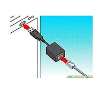 USB RJ45 Extension Adapter Up to 150 FT Length (Black)