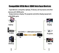 HDMI Extender 30m to RJ45 LAN Ethernet Port 4k HDMI Network Transmitter