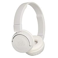 JBL T450BT by Harman, Wireless On Ear Headphones with Mic (White