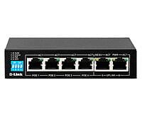 D-Link  Unmanaged PoE Switch DES-F1006P-E