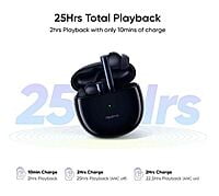realme Buds Air 2 with Active Noise Cancellation (ANC) Bluetooth Headset (Closer Black, True Wireless).