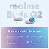 realme Buds Q2 Bluetooth Truly Wireless in Ear Earbuds with Mic (Grey)