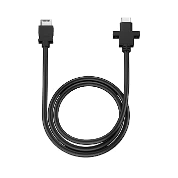 Fractal Design USB-C 10Gbps Cable, Model D (Pop Series/Focus 2 Compactable) Fractal Design USB-C 10Gbps Cable, Model D (Pop Series/Focus 2 Compactable)