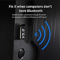USB 5.0V Bluetooth Dongle Adapter for PC Windows 8,7 Vista XP Mac OS USB 5.0V Bluetooth Dongle Adapter for PC Windows 8,7 Vista XP Mac OS
