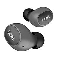 boAt Airdopes 171 in Ear Bluetooth True Wireless Earbuds with Upto 13 Hours Battery, IPX4, Bluetooth v5.0, Dual Tone Finish with Mic (Mysterious Blue) & (Active Black)