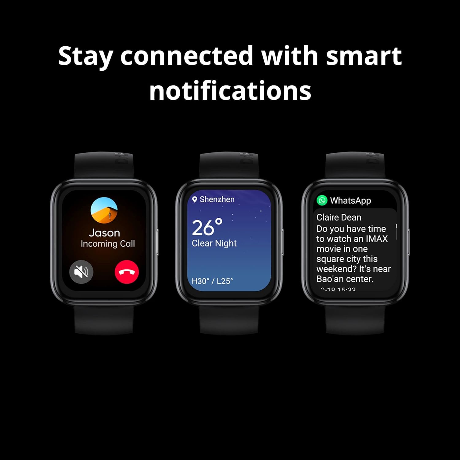 realme Smart Watch 2 Pro | HD Touchscreen, GPS, 14-Day Battery, SpO2 Monitoring (Black) realme Smart Watch 2 Pro | HD Touchscreen, GPS, 14-Day Battery, SpO2 Monitoring (Black)