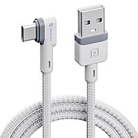 Portronics Konnect L Fast Charging 3A Type-C Cable 1.2Meter with Charge & Sync Function for All Type-C Devices Portronics Konnect L Fast Charging 3A Type-C Cable 1.2Meter with Charge & Sync Function for All Type-C Devices