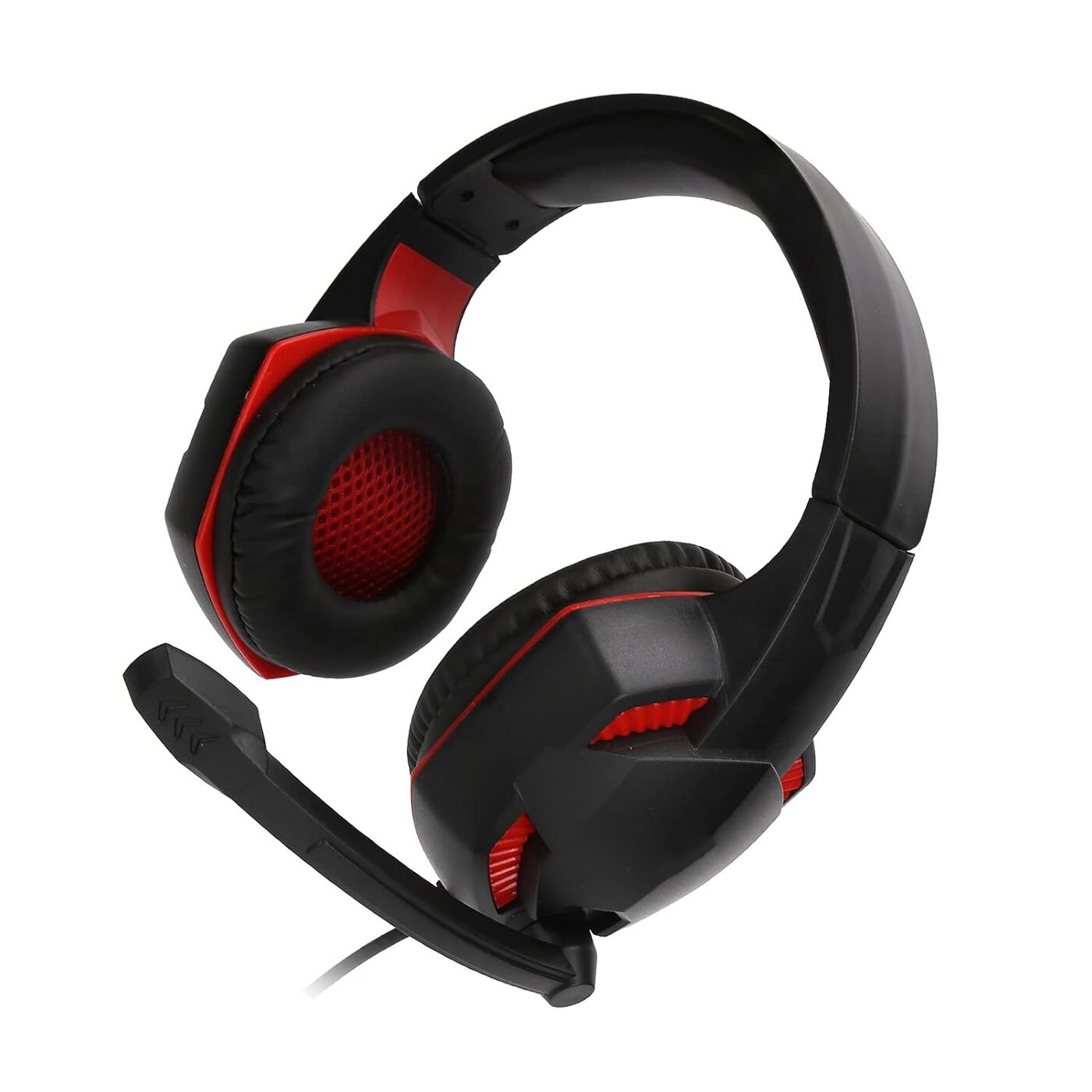Super Bass Gaming Headset (AD-309) with Detachable Noise Cancelling Mic,  40mm Drivers, Compatible with PC, PS4, PS5, Xbox, Switch Over-Ear,