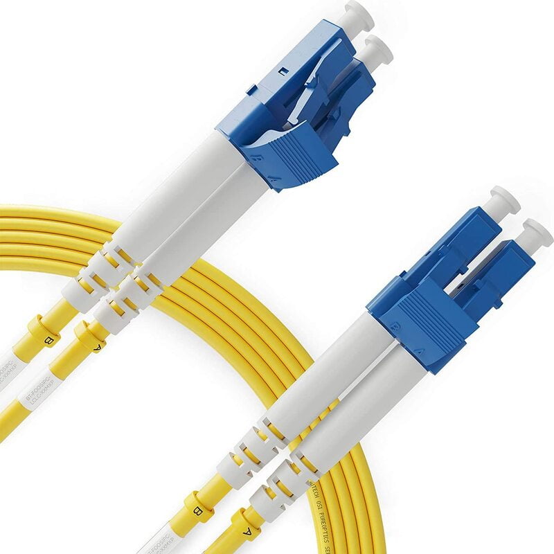 Fiber Optic LC/UPC-LC/UPC SM DX 3m OS2 9/125um Patch Cord Fiber Optic LC/UPC-LC/UPC SM DX 3m OS2 9/125um Patch Cord