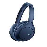 Sony WH-CH710N Active Noise Cancelling Wireless Headphones Bluetooth Over The Ear Headset (Blue)