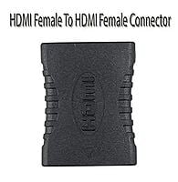 HDMI Extender Female to Female Coupler Adapter for HDTV, TV Stick Chromecast, Laptop PC, Projector -Black