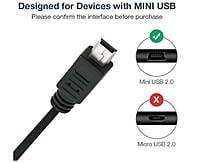 USB TO 5 PIN CABLE 1.5 M  ( MINI USB )