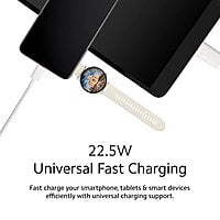 MI Xiaomi 22.5W Fast USB Type C Charger Combo for Tablets - White