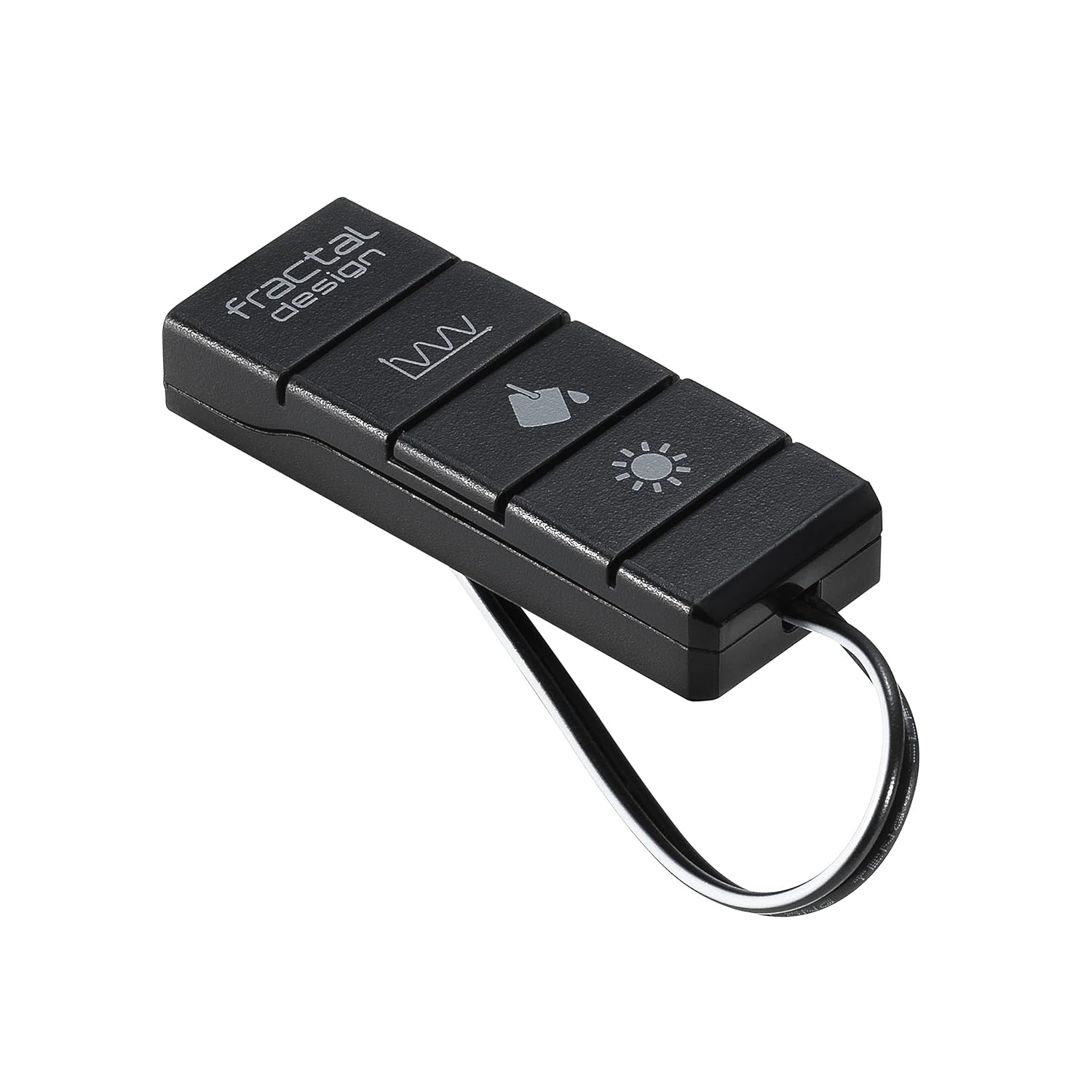 Fractal Design Adjust R1 Controller Compatible with Standard 5V ARGB LED Fans Strips and Devices – Black