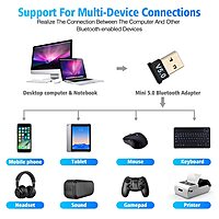 USB 5.0V Bluetooth Dongle Adapter for PC Windows 8,7 Vista XP Mac OS USB 5.0V Bluetooth Dongle Adapter for PC Windows 8,7 Vista XP Mac OS