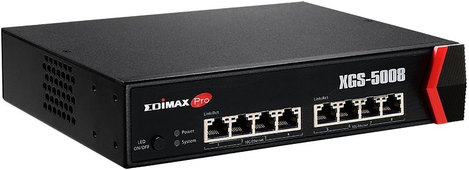 EDIMAX 8P 10G WEB SMART SWITCH EDIMAX 8P 10G WEB SMART SWITCH