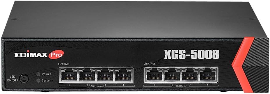 EDIMAX 8P 10G WEB SMART SWITCH EDIMAX 8P 10G WEB SMART SWITCH