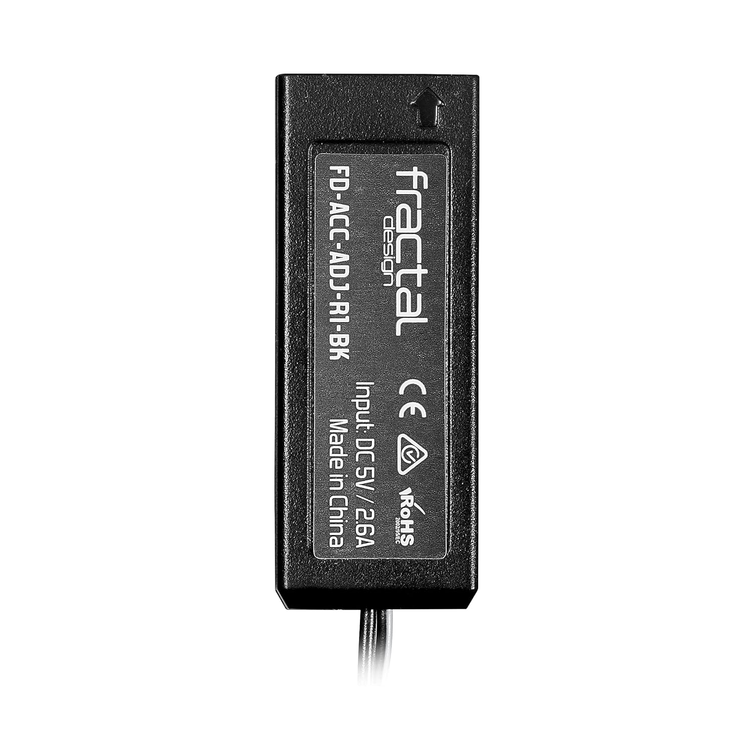 Fractal Design Adjust R1 Controller Compatible with Standard 5V ARGB LED Fans Strips and Devices – Black