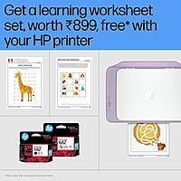 HP Deskjet Ink Advantage 2335 All-in-One Printer, Scanner and Copier for Home for Home for Dependable Printing and scanning, Simple Setup for Everyday Usage, Ideal for Home.