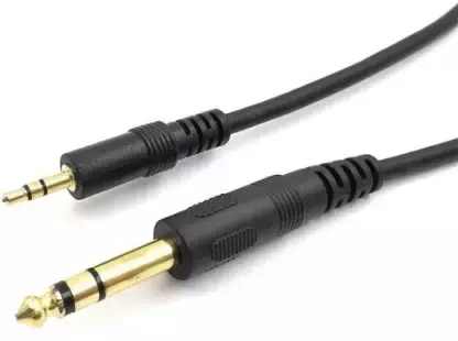 Male To Male Stereo Audio Cable With Mic for Car More