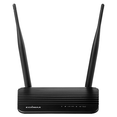 Edimax BR-6428NS V3  5-in-1 N300 Wi-Fi Router, Access Point, Range Extender, Wi-Fi Bridge & WISP (White, Single Band)