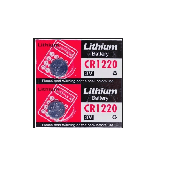 Lithium CR1220 Coin Cell Battery – 3V Micro Lithium Battery for DVR, Watches, Medical Devices, Remotes & Electronic Gadgets (Pack of 5) Lithium CR1220 Coin Cell Battery – 3V Micro Lithium Battery for DVR, Watches, Medical Devices, Remotes & Electronic Gadgets (Pack of 5)